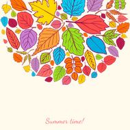 Natural background with leaves N4