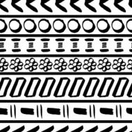 Aztec seamless pattern N17