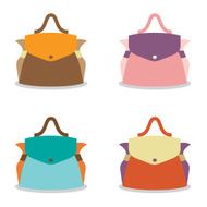 Set of Colorful Women Bag N3