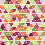 Geometric seamless pattern with triangles N4