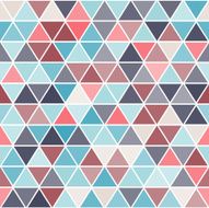 Geometric seamless pattern with triangles N5