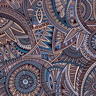 Abstract deco vector tribal ethnic background