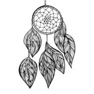 dream Catcher Doodle style N4