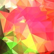 Abstract colorful background of triangles N8