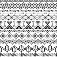 Aztec seamless pattern N19