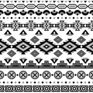 Aztec seamless pattern N20