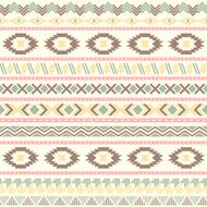 Tribal aztec seamless pattern N38