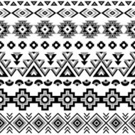 Aztec seamless pattern N24