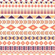 Tribal aztec seamless pattern N41