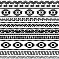Aztec seamless pattern N25