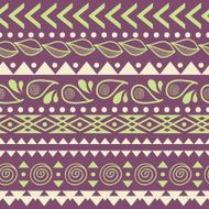 Tribal aztec seamless pattern N46