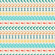 Tribal aztec seamless pattern N48