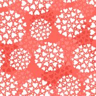 Seamless pattern with hearts N53