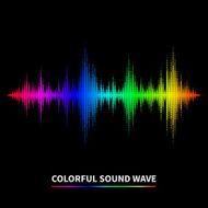 Sound wave background