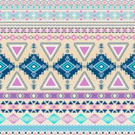 Tribal aztec seamless pattern N51