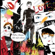 Fashion girl in sketch-style N174
