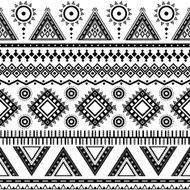 Tribal aztec seamless pattern N52