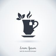 Tea cup logo