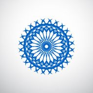 abstract blue circle pattern for design