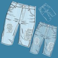 Shabby jeans