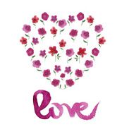 Floral Heart Card