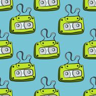 music seamless pattern N15