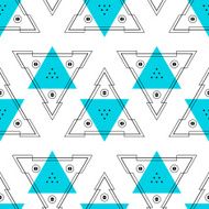 Abstract Background Geometric Seamless Pattern N4