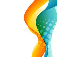 Abstract color template background