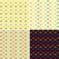 Abstract retro seamless pattern N3
