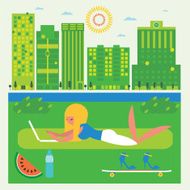 Green summer