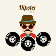 Hipster design vector illustration N38