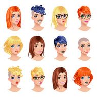Fashion female avatars N3
