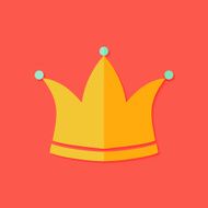 Diadem Christmas Flat Icon