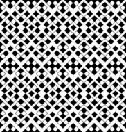 Abstract Geometric Seamless Pattern from Black and White Squares Arranged