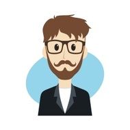 Man Cartoon Character N6
