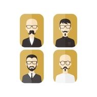 gentleman cartoon avatar N38