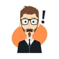 cartoon character guy surprise N5