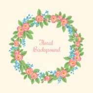 Floral background N333