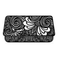 Vector Decorative Ornate Women&#039;s Clutch