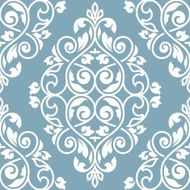 seamless damask pattern N24