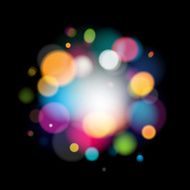 Abstract colorful bokeh blurry background N2