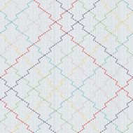 Traditional Japanese Embroidery Ornament Pine bark motif Sashiko seamless pattern