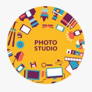 Photo studio emblem