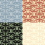 Set of seamless vintage patterns N42