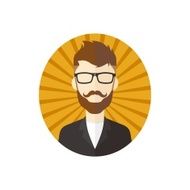 gentleman cartoon avatar N47