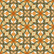 Seamless Abstract Kaleidoscope Pattern (Vector) N10