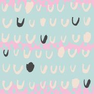 Multicolor painted seamless pattern