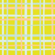 Hand drawn seamless plaid pattern