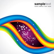 Abstract colorful background Spectrum wave