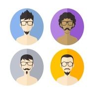 man avatar user picture cartoon character N3
